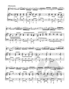 Sonaten G-Dur, e-Moll - Fuge g-Moll von Johann Sebastian Bach (Download) 
