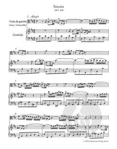 3 Sonaten BWV 1027-1029 von Johann Sebastian Bach (Download) 