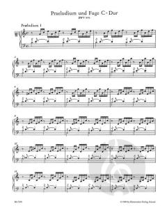Das Wohltemperierte Klavier Teil 1 von Johann Sebastian Bach (Download) 