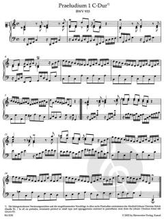 Kleine Präludien und Fughetten von Johann Sebastian Bach 