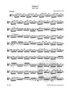 6 Suiten für Violoncello solo BWV 1007-1012 von Johann Sebastian Bach (Download) 