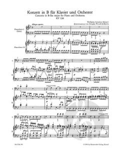 Klavierkonzert Nr.1 B-Dur KV 238 von Wolfgang Amadeus Mozart im Alle Noten Shop kaufen