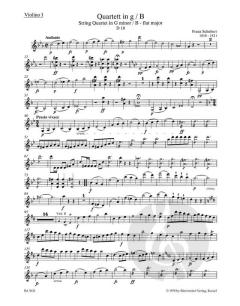 Streichquartette Band 2 von Franz Schubert im Alle Noten Shop kaufen