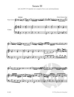 6 Sonaten nach BWV 525-530 2 von Johann Sebastian Bach (Download) 