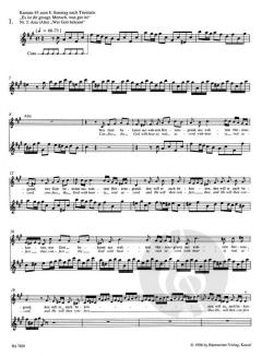 Flötensoli aus dem geistlichen und weltlichen Vokalwerk 1 von Johann Sebastian Bach (Download) 