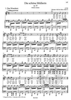 Lieder 1 von Franz Schubert (Download) 
