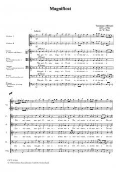 Magnificat für Soli gemischten Chor und Orchester im Alle Noten Shop kaufen (Partitur)