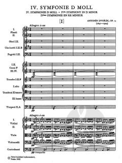 Symphonie Nr. 4 d-Moll op. 13 von Antonín Dvořák (Download) 