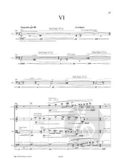 Musique pour quatuor à cordes von John M. Feierabend 