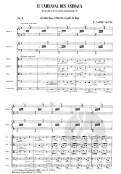 Le Carneval des animaux von Camille Saint-Saëns 