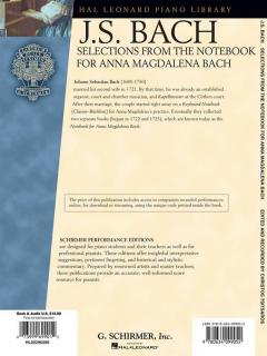 Selections From The Notebook For Anna Magdalena Bach 