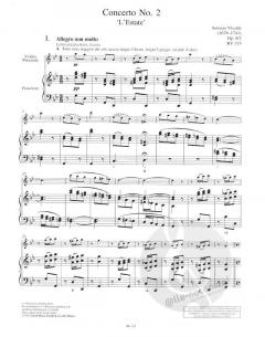 Die vier Jahreszeiten op. 8/2 RV 315: Der Sommer von Antonio Vivaldi 