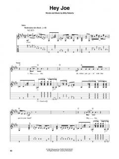 Guitar Play-Along Vol. 47: Jimi Hendrix Experience Smash Hits von Jimi Hendrix 