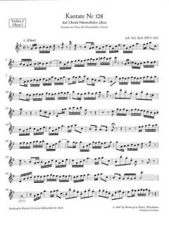 Auf Christi Himmelfahrt allein von Johann Sebastian Bach 