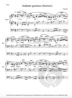 2 Organ Pieces von Joseph Barnby 