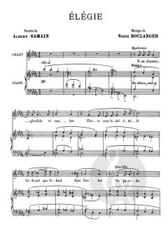 7 Songs for Medium Voice von Nadia Boulanger 