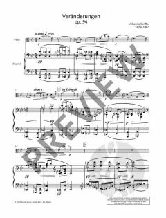 Veränderungen d-Moll op. 94  von Johanna Senfter 