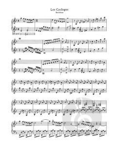 Les Cyclopes - Les Sauvages von Jean-Philippe Rameau (Download) 