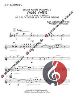Valse Vanite von Rudy Wiedoeft 
