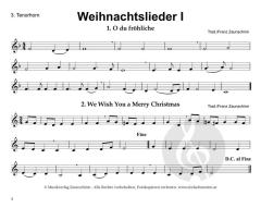 Weihnachtslieder 1 - 3. Stimme in B 