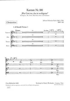 Was Gott tut, das ist wohlgetan (J.S. Bach) 
