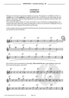 Improvising: Systematic learning Eb von Stephan Mattner (Download) 