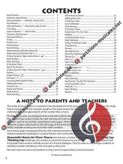 Beanstalk's Basics For Piano Theory Book Level 1 von Cheryl Finn 