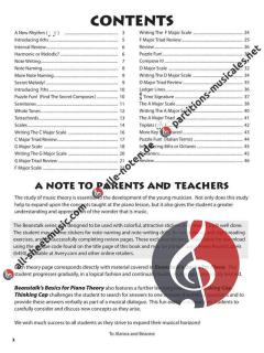 Beanstalk's Basics For Piano Theory Book Level 2 von Cheryl Finn 