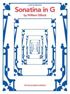 Sonatina In G Later Elementary Piano Solo von William Gillock 