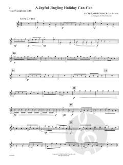 A Joyful Jingling Holiday Can-Can  von Mark Lortz 