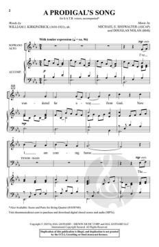 A Prodigal's Song von Douglas Nolan (Download) 