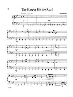 More Micro Musings Eleven Intermediate Level Piano Solos von Victoria Sabo 