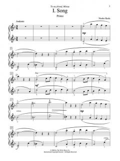 Pandora Early Intermediate Duet Three Piano Duets von Naoko Ikeda 