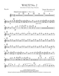 Waltz No. 2 von Dmitri Schostakowitsch (Download) 