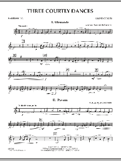Three Courtly Dances (Download) 