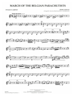 March Of The Belgian Parachutists von Pierre Leemans (Download) 