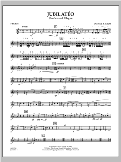 Jubilateo (Fanfare And Allegro) von Samuel R. Hazo (Download) 