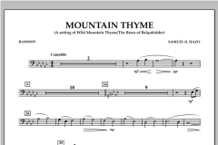 Mountain Thyme von Samuel R. Hazo (Download) 