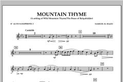 Mountain Thyme von Samuel R. Hazo (Download) 