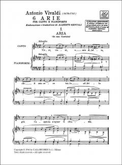 6 Arias von Antonio Vivaldi 