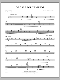 Of Gale Force Winds von Richard L. Saucedo (Download) 