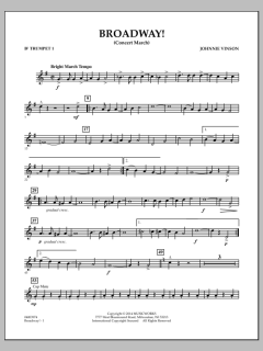 Broadway! von Johnnie Vinson (Download) 