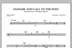 Fanfare And Call To The Post von Richard L. Saucedo (Download) 