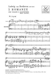 2 Romanze Op. 40/50 von Ludwig van Beethoven 
