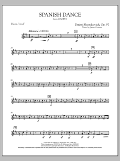 Spanish Dance von Dmitri Schostakowitsch (Download) 