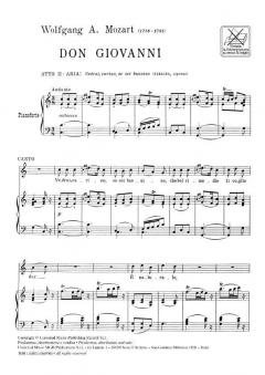 Vedrai Carino Soprano And Piano From Don Giovanni von Wolfgang Amadeus Mozart 