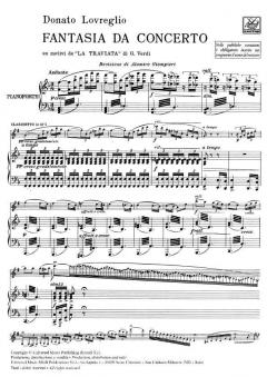 La Traviata: Fantasia Da Concerto von Giuseppe Verdi 