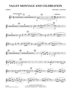 Valley Montage And Celebration von Richard L. Saucedo (Download) 