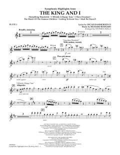 Symphonic Highlights From The King And I von Richard Rodgers (Download) 
