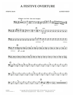 A Festive Overture von Alfred Reed (Download) 